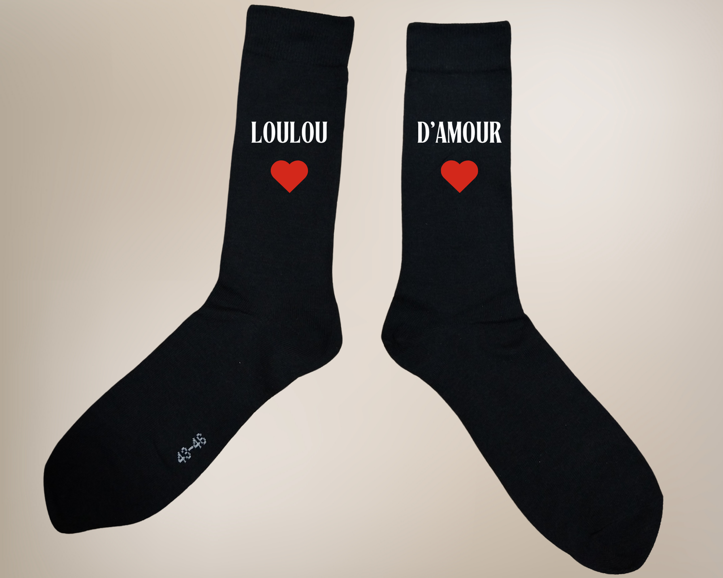 Chaussettes personnalisées