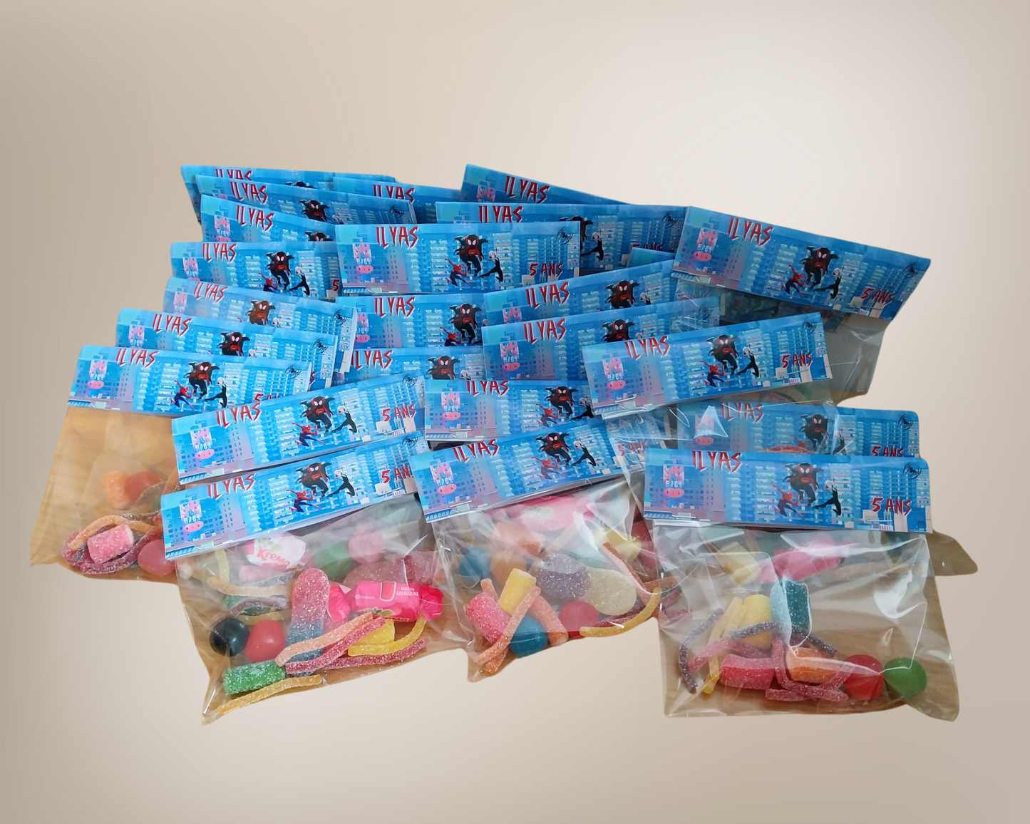 Sachet de bonbons personnalisé
