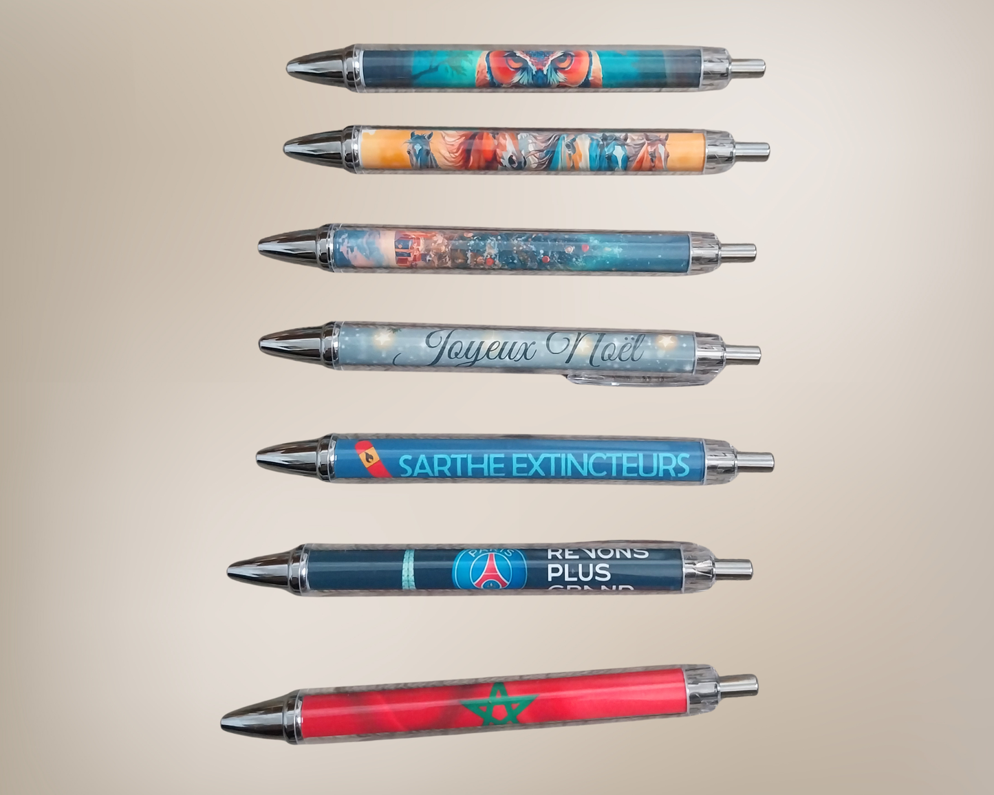 Crayon personnalisé