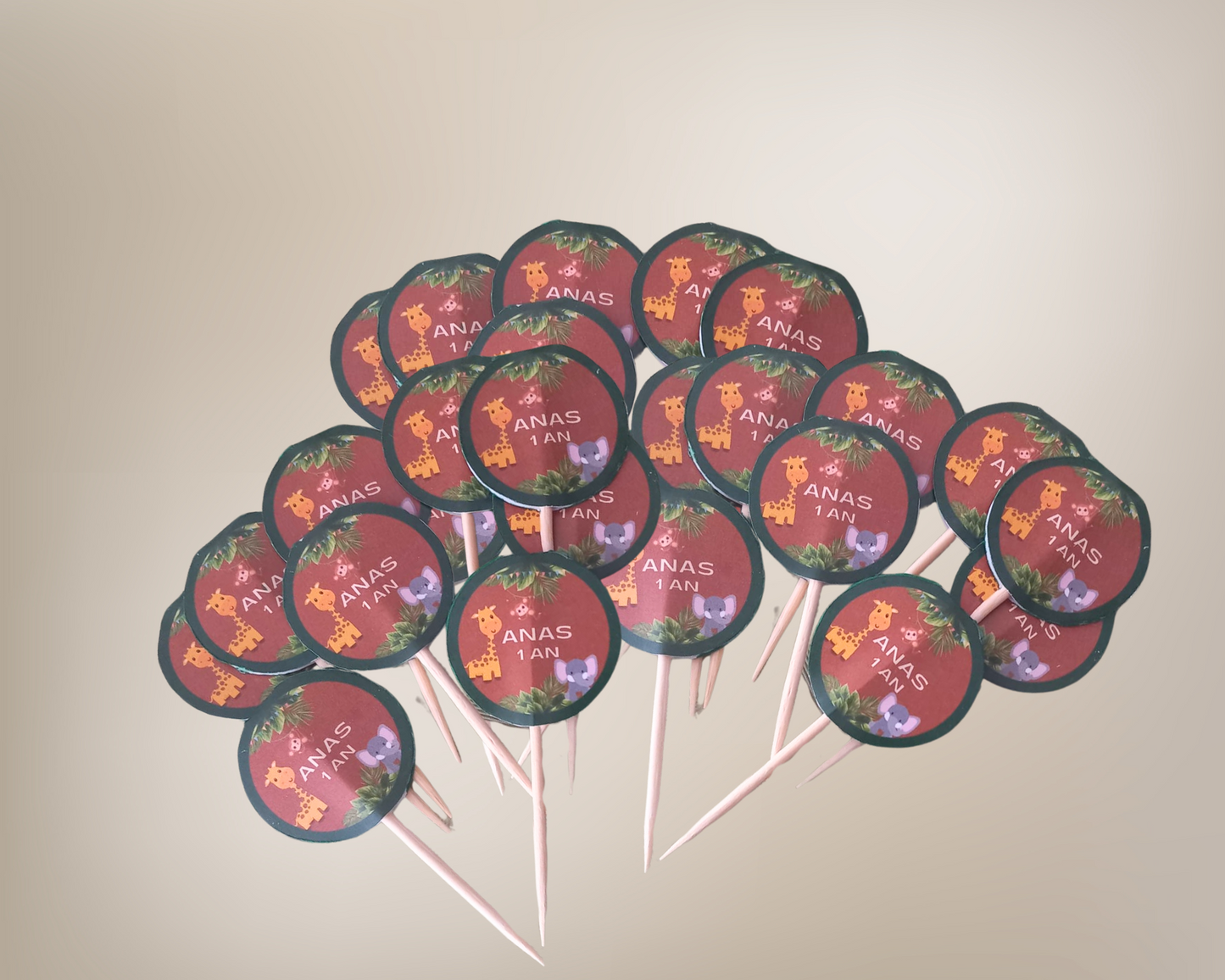 Pique à cocktail personnalisé x20