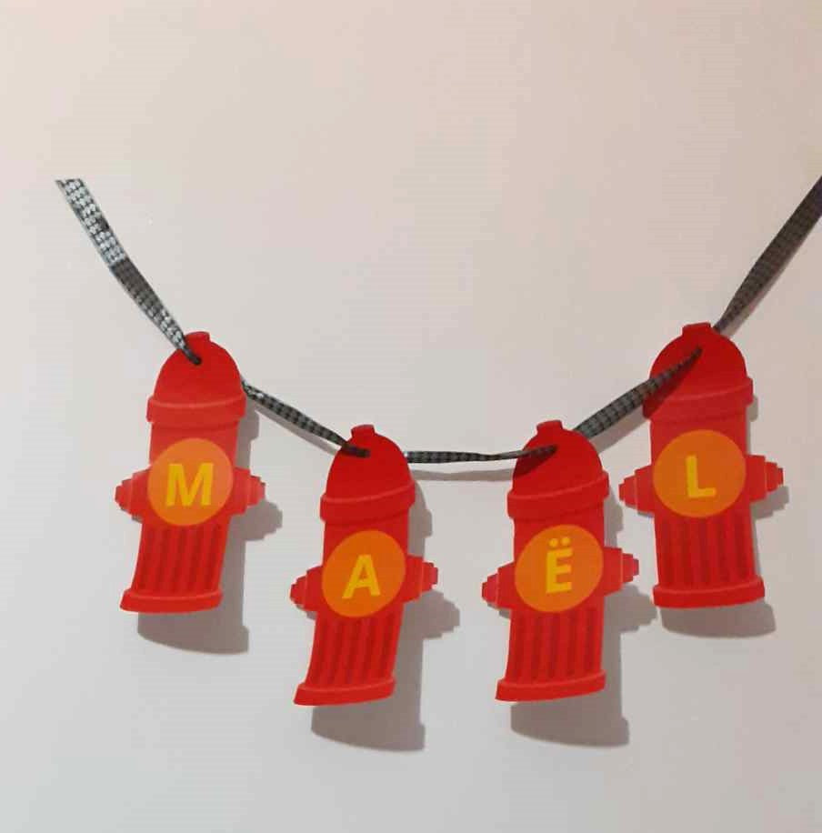 Guirlande personnalisée