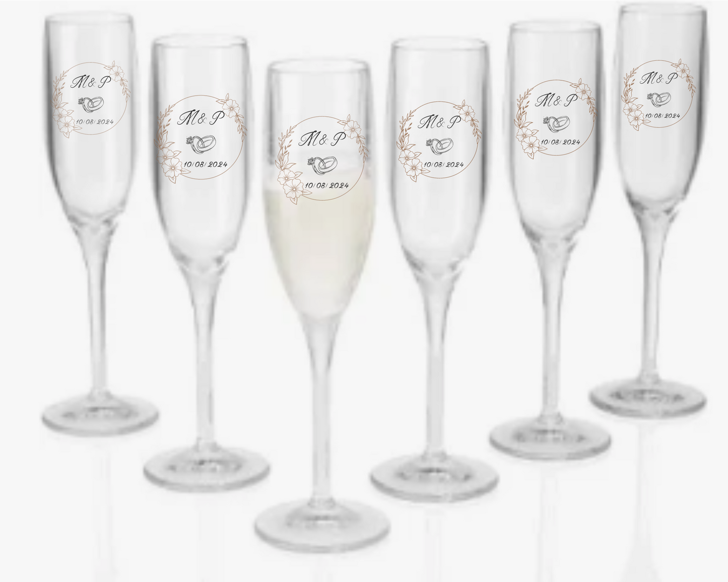 Flûtes personnalisées