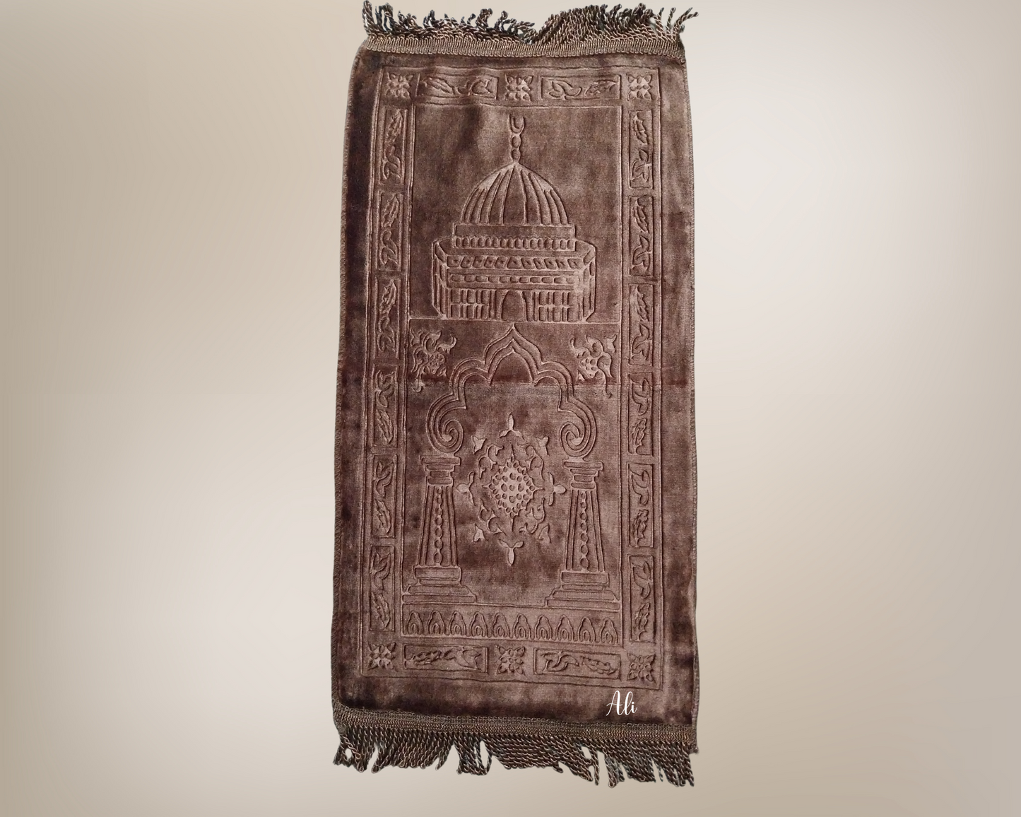 Tapis de prière personnalisé