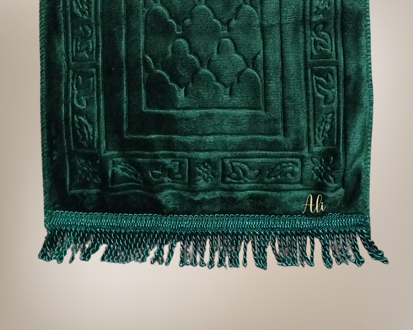 Tapis de prière personnalisé