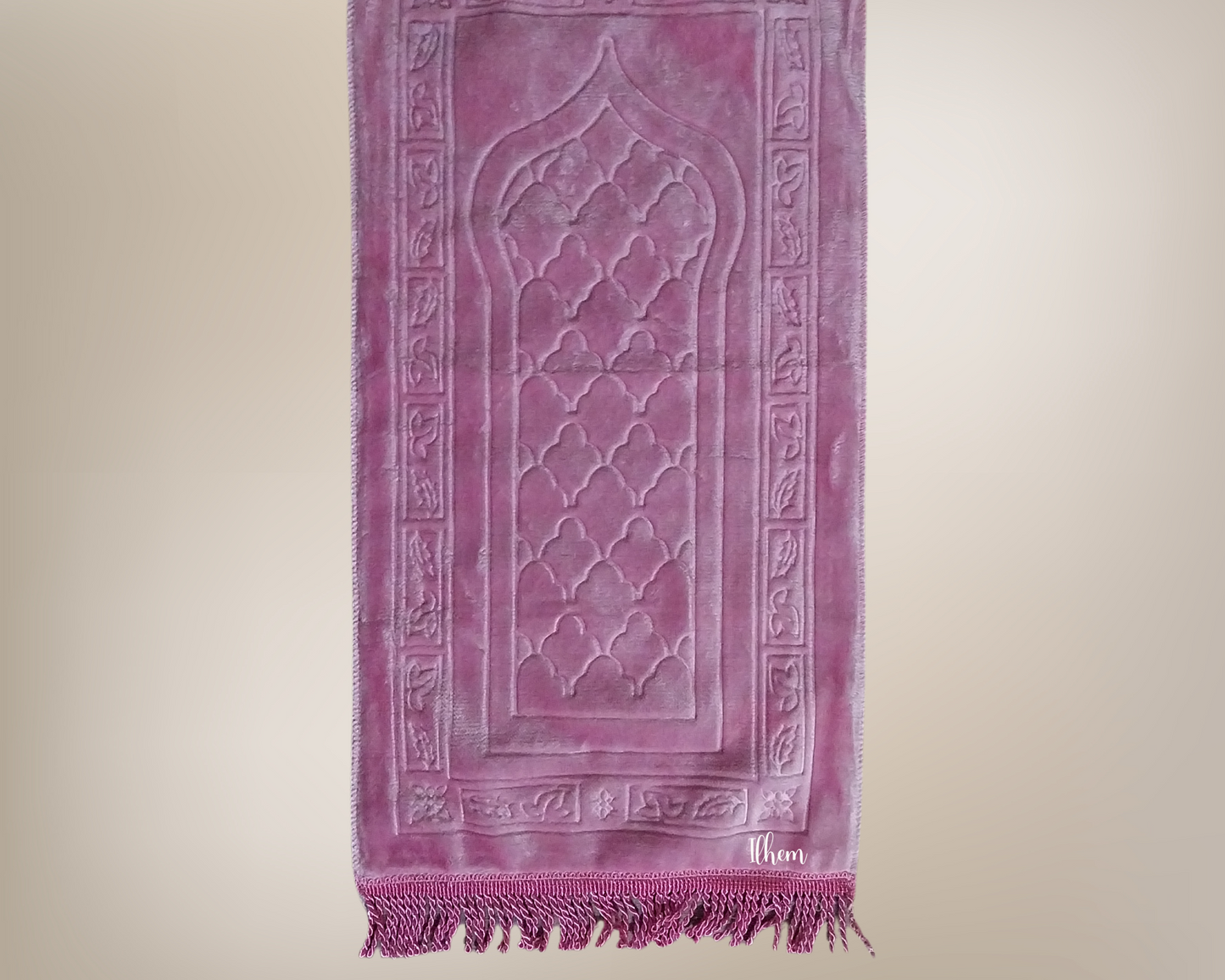 Tapis de prière personnalisé