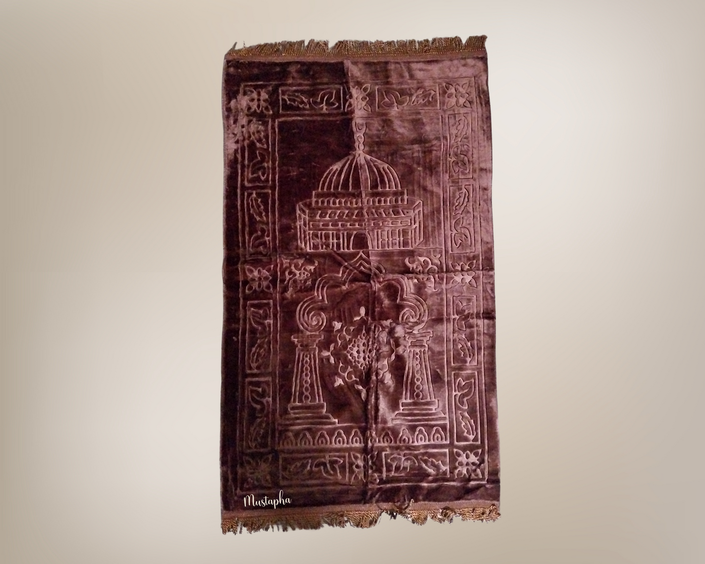 Tapis de prière personnalisé